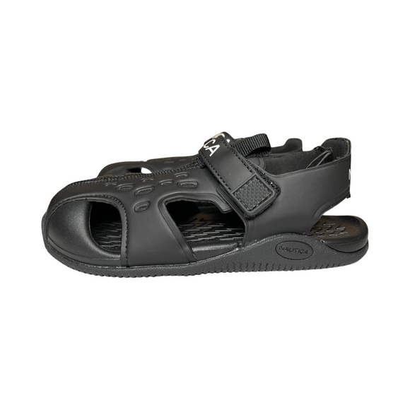 NWT Nautica Pearl 3 Black Sandals - Picture 1 of 6